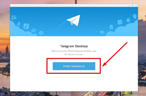 đăng nhập telegram