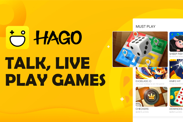 Ứng dụng game Hago