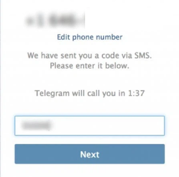 đăng ký tài khoản telegram