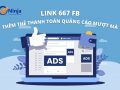 Link 667 fb - Thêm thẻ thanh toán quảng cáo mượt mà